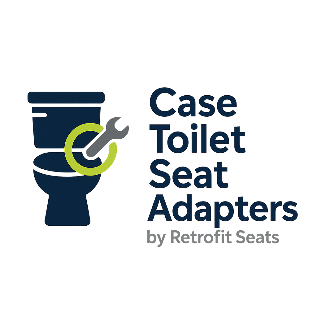 Toilet Seat Adapter - Fits Case Toilets and Bemis Stay-Tite Seats